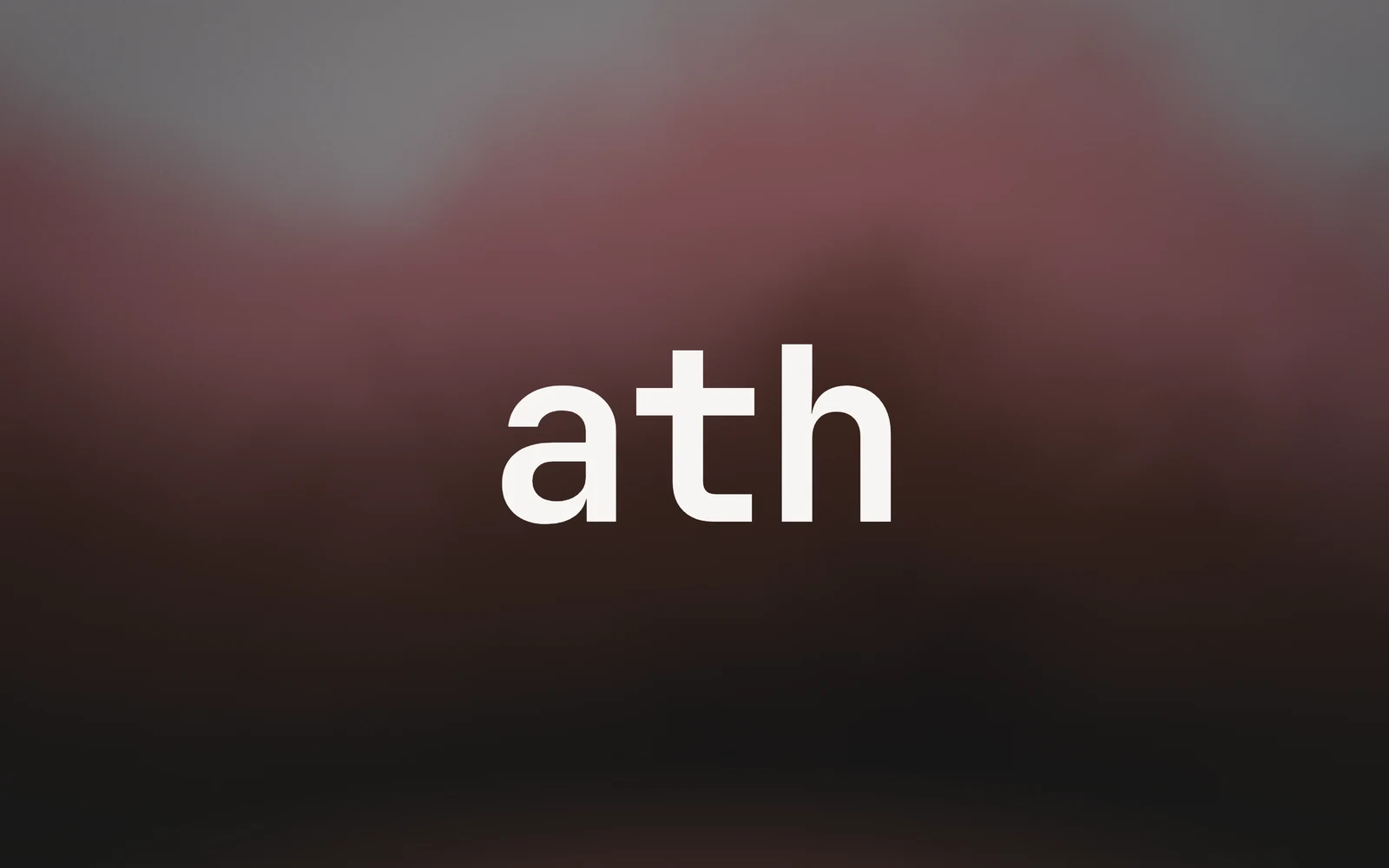 ath wordmark in white jetbrains mono, as in the ath.fit header, centered on the smoky hero background from ath.fit.
